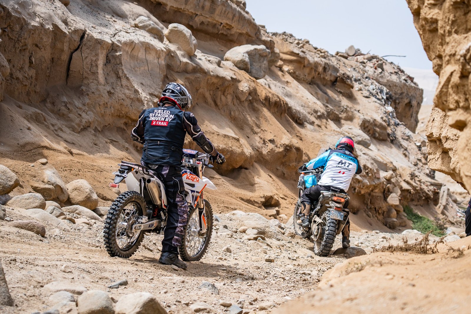 Acompañamiento de riders en terreno real